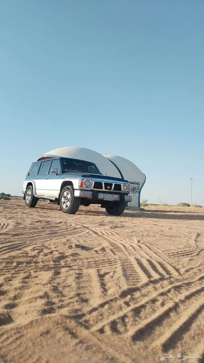 جيب نيسان باترول مكينه شدبلد وقير شد الفحص والاستمارة مجدد 0
