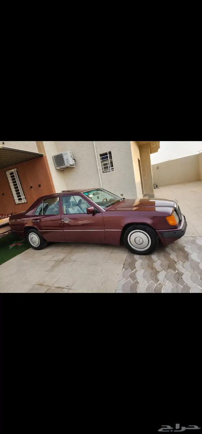 بنز فرخ للبيع 91 عنابي فل كامل للبيع 8