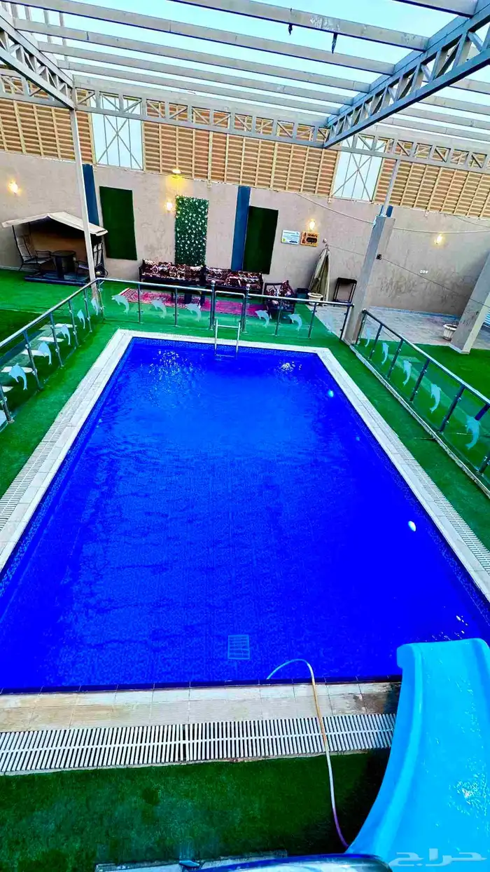 شاليهات وملاعب هيدرنجا للإجار اليومي حي الرمال 11