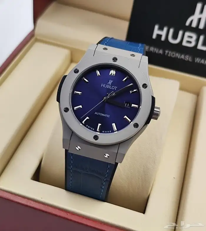 ساعات هوبلوت HUBLOT اوتوماتيكية سويسرية ماستر كواليت 19