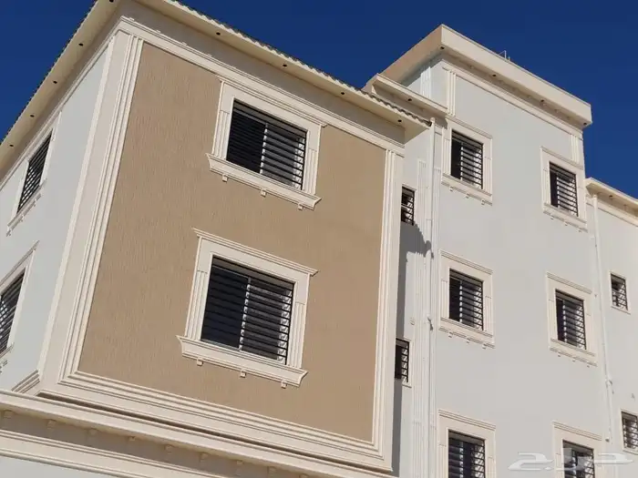 أعمال ديكورات خارجية اسمنت ابيض 3