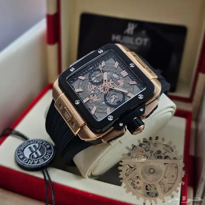 ساعات هوبلوت HUBLOT اوتوماتيكية سويسرية ماستر كواليت 35