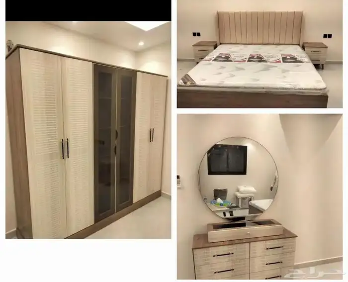 غرف نوم جديده جاهزه مع التوصيل والتركيب داخل وخارج الرياض 3