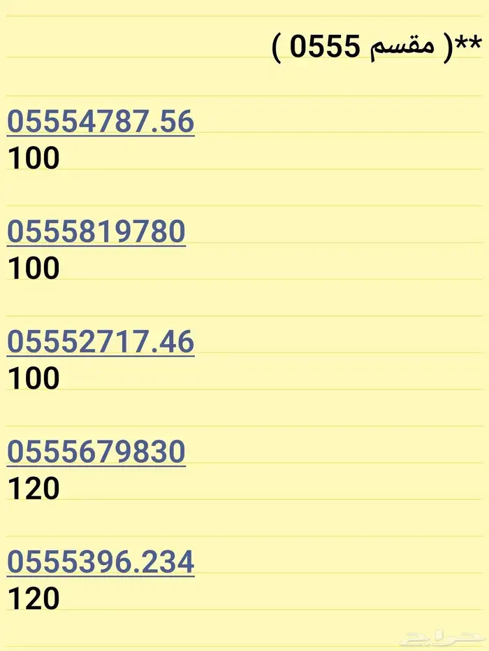 أرقام مميزه رخيصه سوا 2