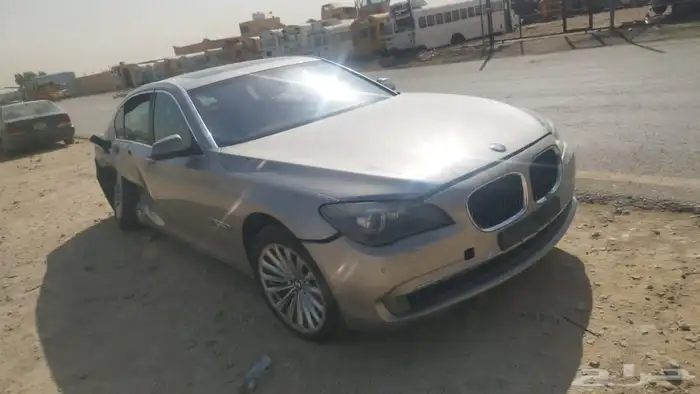 تشليح بي ام مديل 2009حجم 740تربو 2
