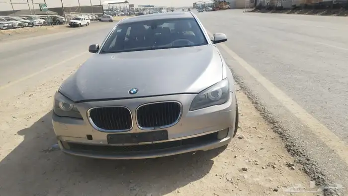 تشليح بي ام مديل 2009حجم 740تربو 3