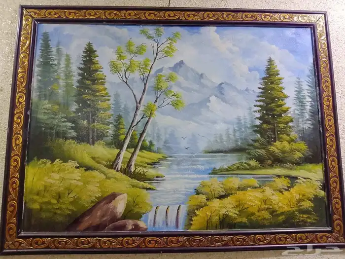 رسوم جدار مدرسه استراحة مزرعته 7