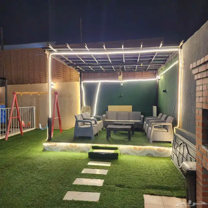 شاليه واستراحه النرجس للايجار اليومي ترحب بكم شاليهات حرازات 3