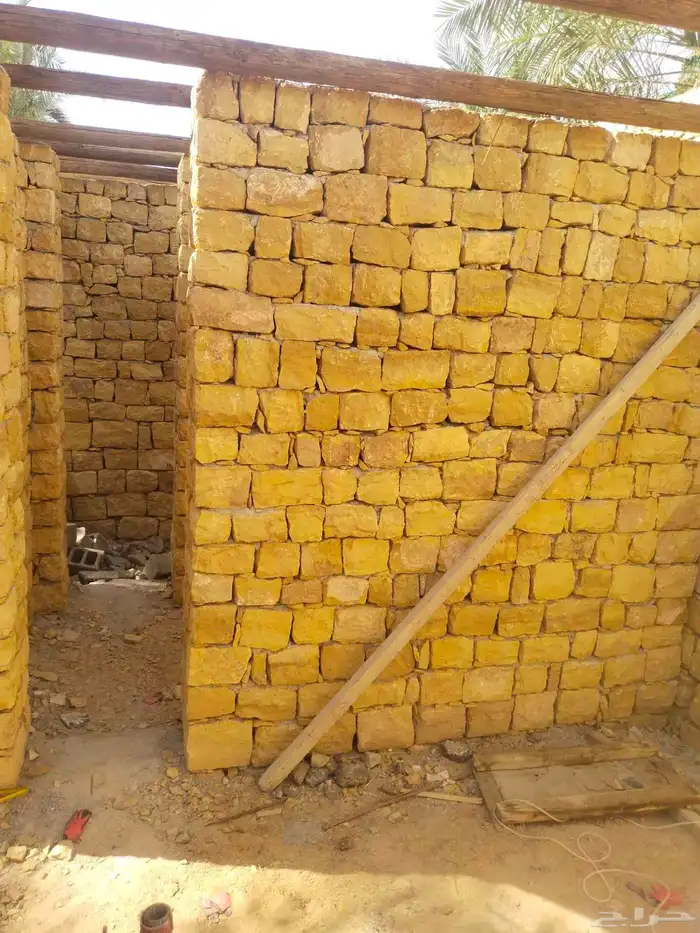 غرفه حجر غرفه خذان حجر سلم حجر تصميم الحديقة مشب كمار اجار ش 9