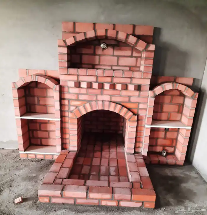 عمل مخباز الطوب الحراري ومشب نار شويات مشبات تلبيس رخام 9