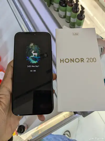 Honor 200 lite  8 256  4 days used only   price 750 index