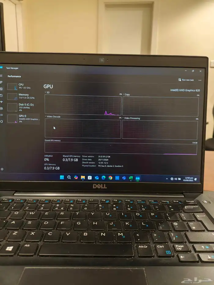 Dell 7390 i5 8th Gen vPro version 16GB M2 256GB NVMe 5