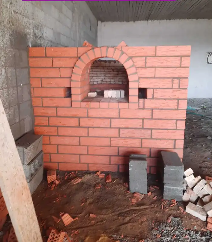 عمل مخباز الطوب الحراري ومشب نار شويات مشبات تلبيس رخام 5