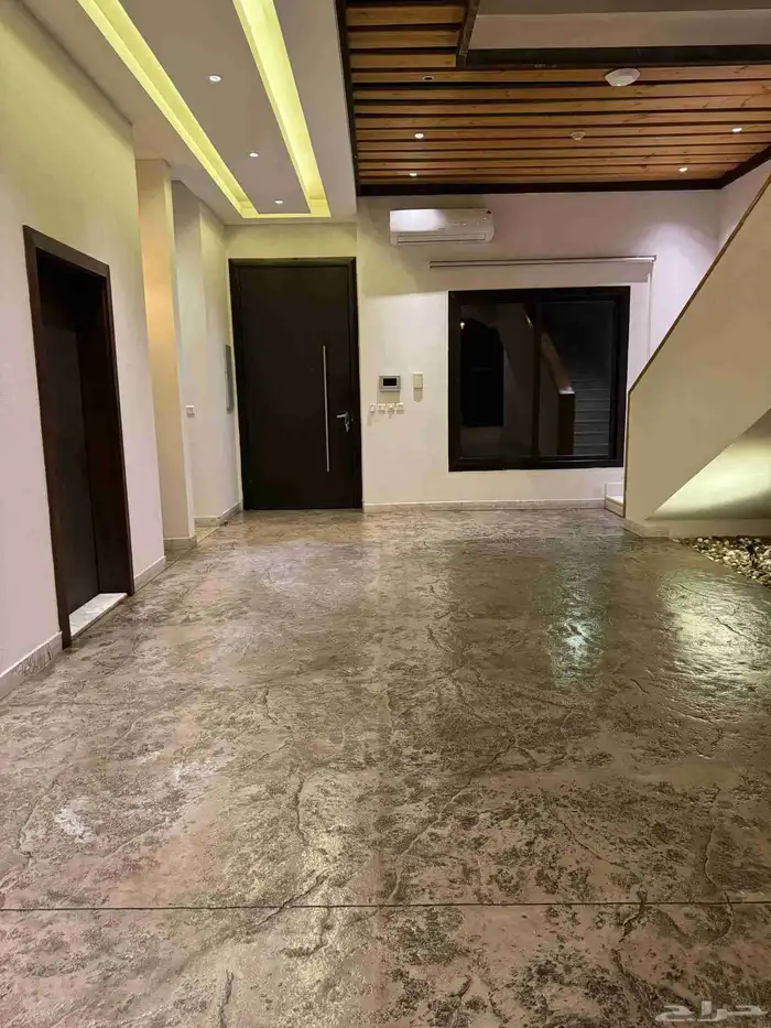 الخرسانة المطبوعة الملانه صبة مروحة صبة ميزانية ايبوكسيى ارض 0