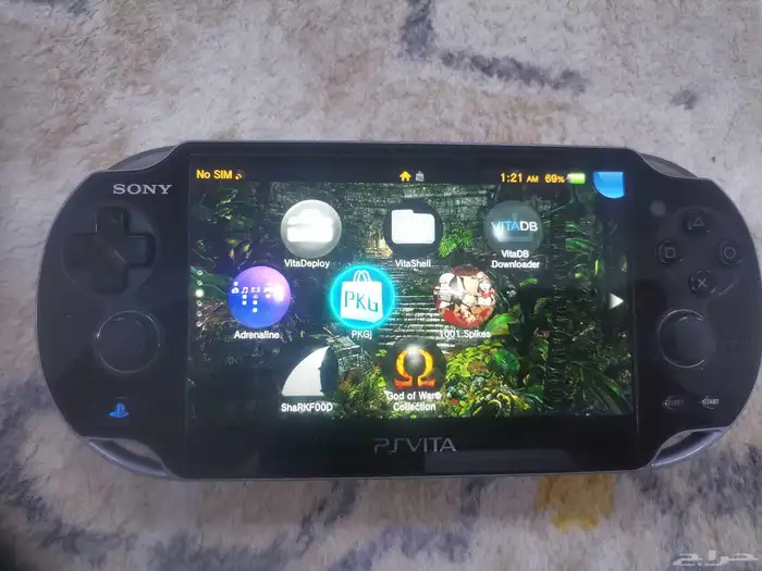 بلاستيشن فيتا PSVITA 1000 مهكر 44