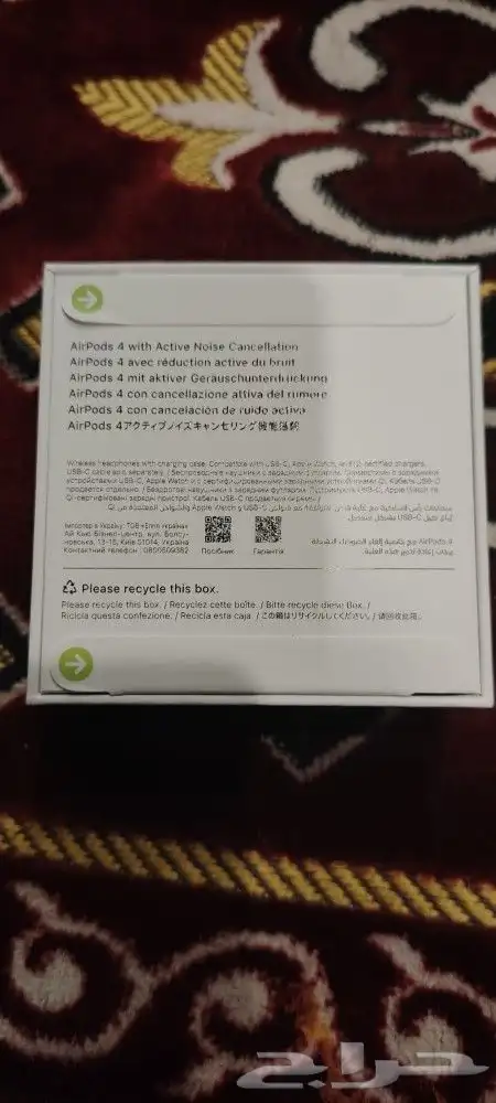 سماعة آبل الجيل الرابع اصليه 1