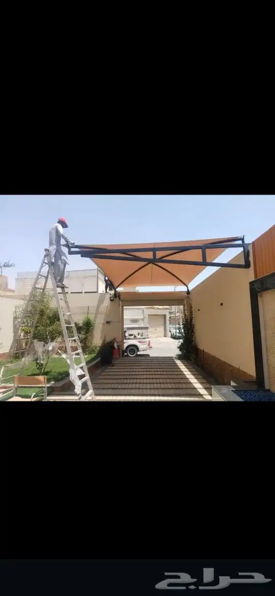 مظلات وسواتر برجولات 8