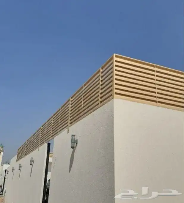 ساتر حديد ساتر حوش خشبي وقماش وحديد في جدة والرياض 9