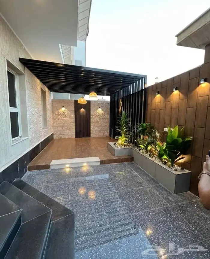 عمل مظلات في الحوش 0