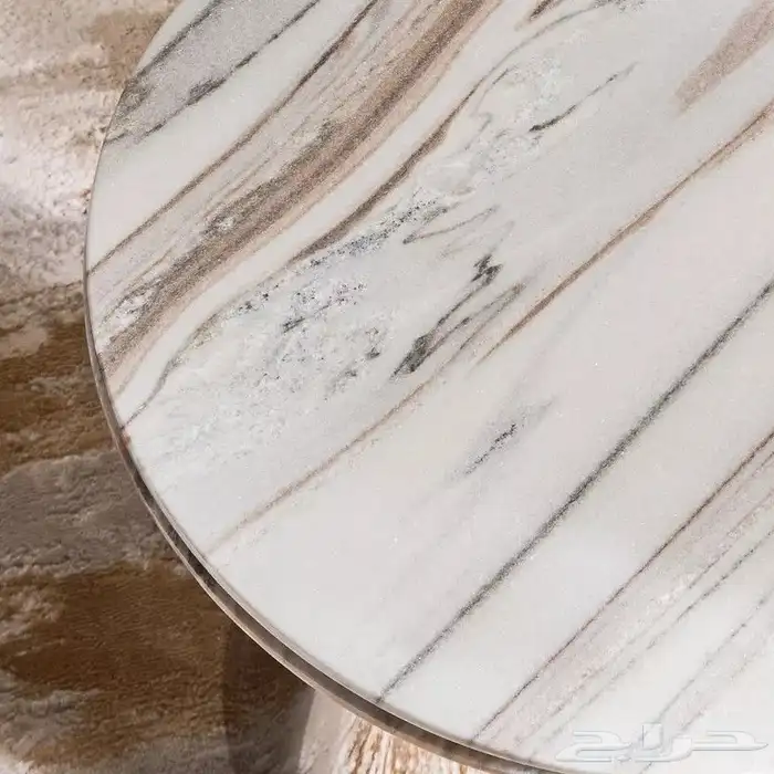 خصم اضافي طقم طاولات بسطح رخامي فاااخر جديد هوم هوم سنتر 2