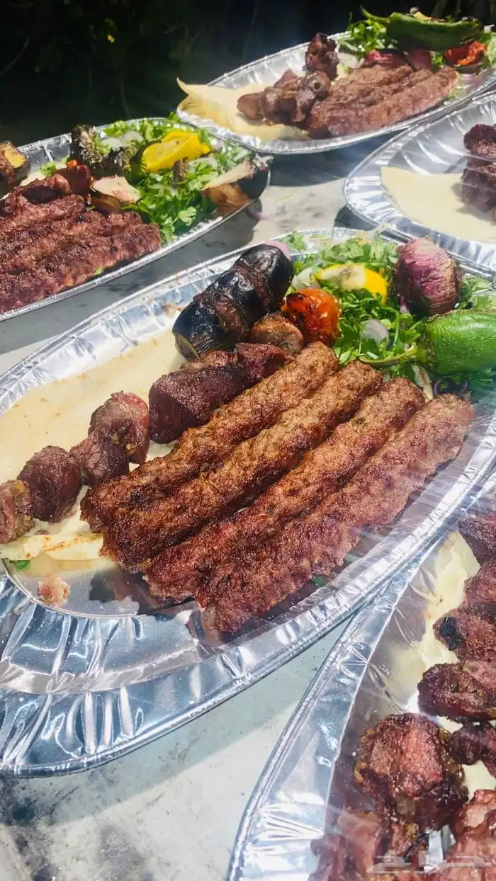 معلم مشويات خارجية مشاوي شواء مشوي دوار السعادة مقلقل حميس 1
