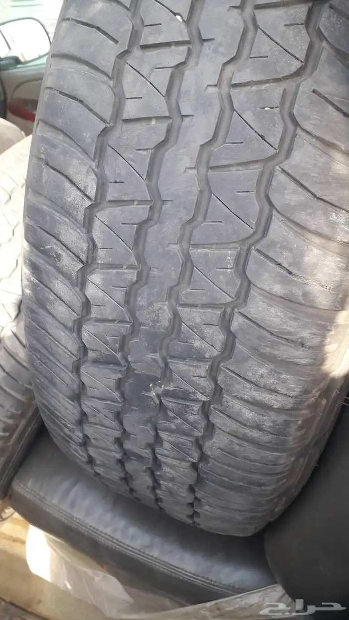 كفرات دنلوب 265 65 18 للبيع حق سفريات منزله 0