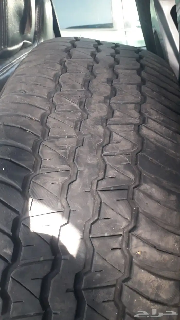 كفرات دنلوب 265 65 18 للبيع حق سفريات منزله 2