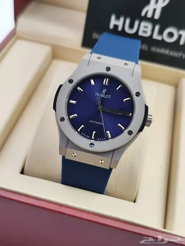 ساعات هوبلوت HUBLOT اوتوماتيكية سويسرية ماستر كواليت 15