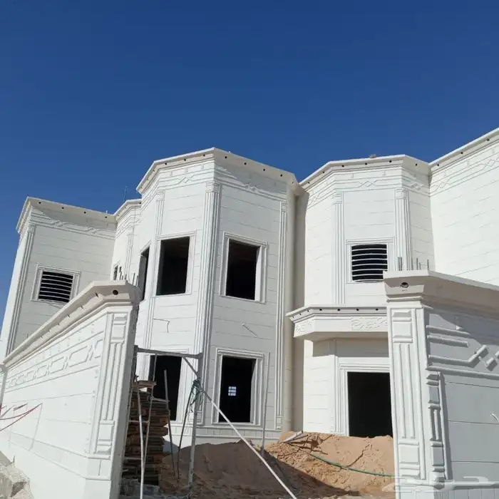 لياسه ملونه بديل الحجر الطبيعي بطحاء الرياض اسمنت ابيض 6