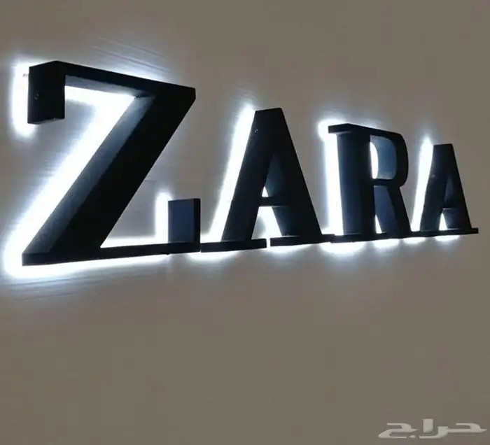 تصميم لوحات إعلانية كلادينج احرف بارزه مضيئه زنكور اكريلك ا 5
