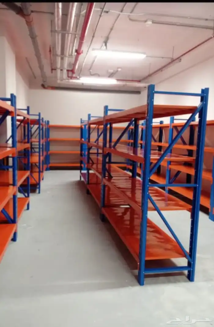 رفوف تخزين مستودعات ومنازل 1