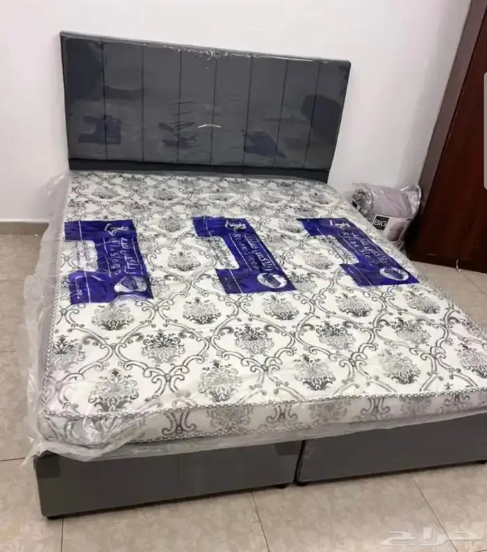سرير مع مرتبه  توصيل 2
