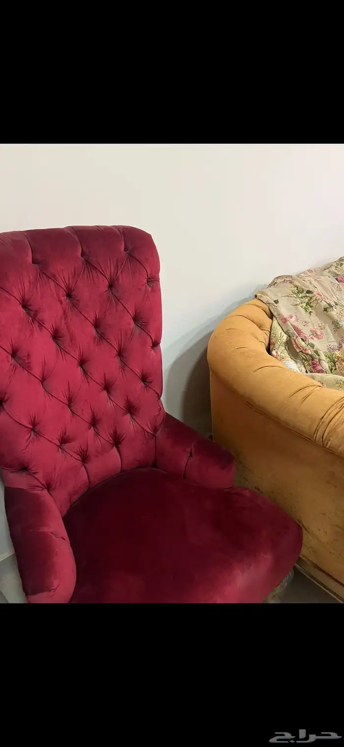 كنب خشب منحوت جديد لم يستخدم 7