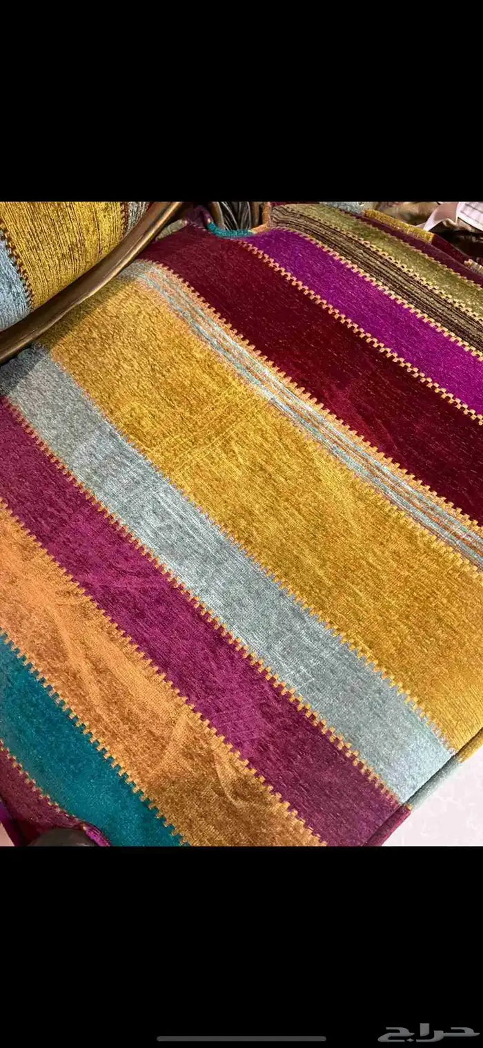 كنب خشب منحوت جديد لم يستخدم 4