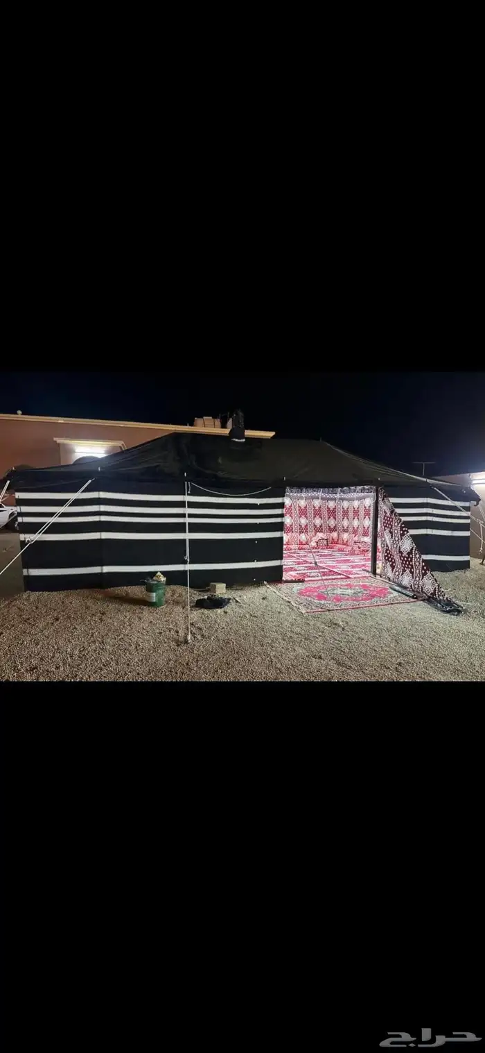 خيام وبيوت شعر ابيض واسود 2