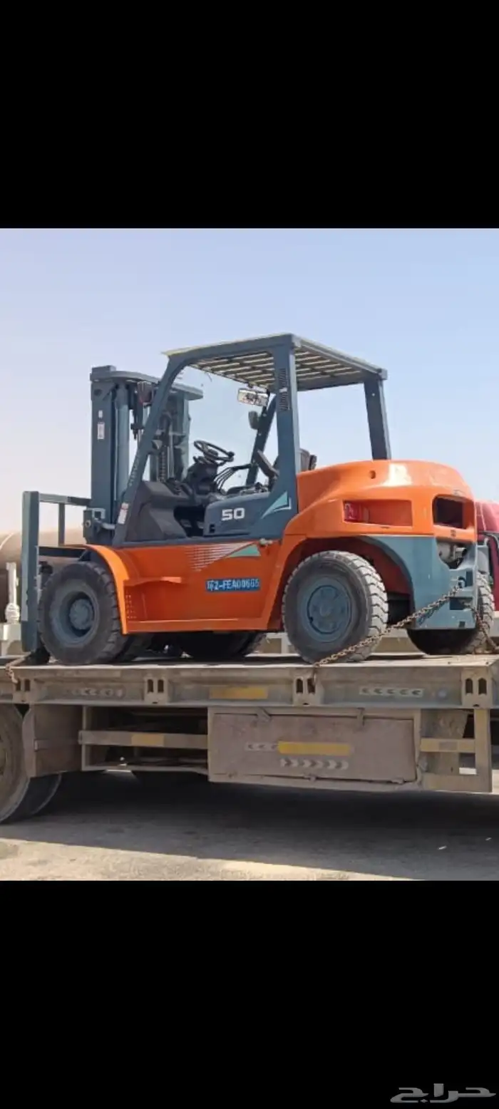 رافعه 5تون الإيجار Forklift For rent with Tuv  Aramco 0