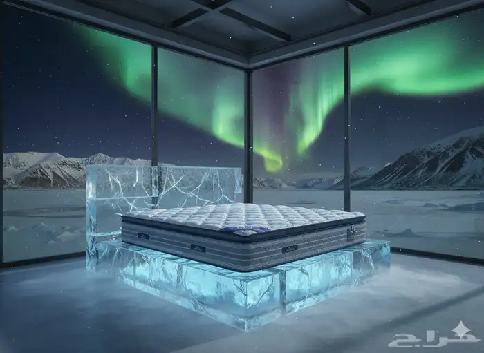مرتبة طبي ضغط 50 الاسكا بارد قماش ميموري فوم Alaska mattress 0