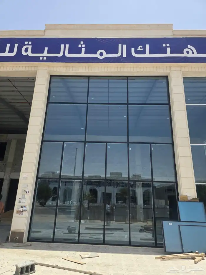 تفصيل المنيوم ابواب ودرايش ومطابخ وزجاج وجميع أعمال الألمنيو 1