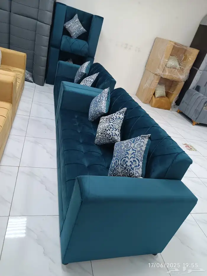 كنب جديد جاهز شامل التوصيل 17