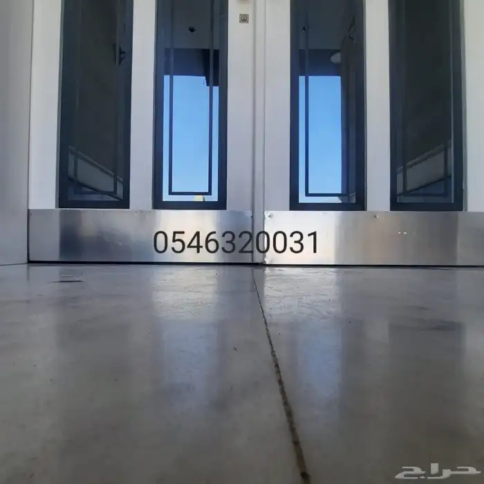 استيل ابواب دورة مياة حاجز شاور الرياض 5