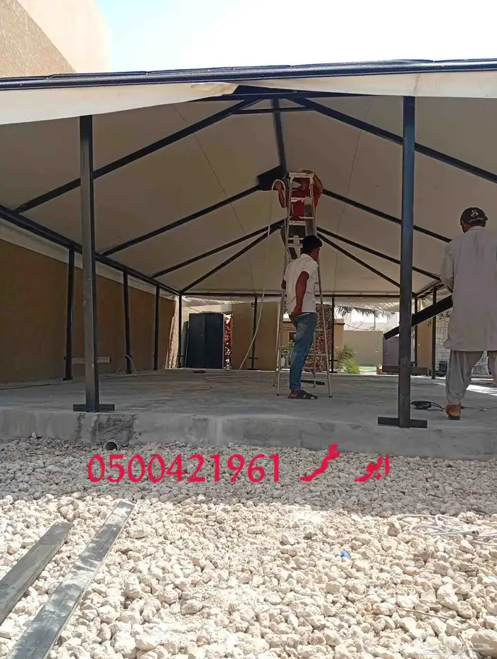 بيت شعر هيكل المطور سهل لفك وتركيب 5