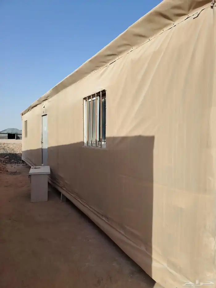 بركس غرفتين ومطبخ وحمام 12 متر مجمع غرفة جاهزه بركسات غرف جا 0