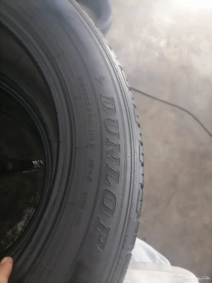 كفرات مستخدم نظيف جيب او جمس 265 55 20 دلوب ياباني 3