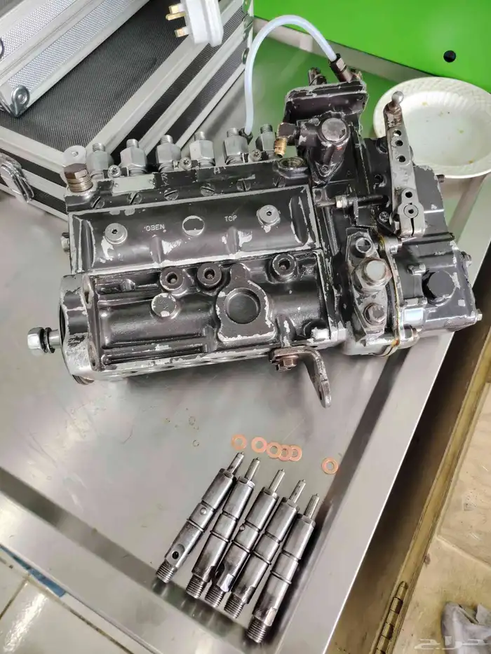 اصلاح جميع انواع الطرمبات والبخاخات معدات الثقيلة قطر بلر 7