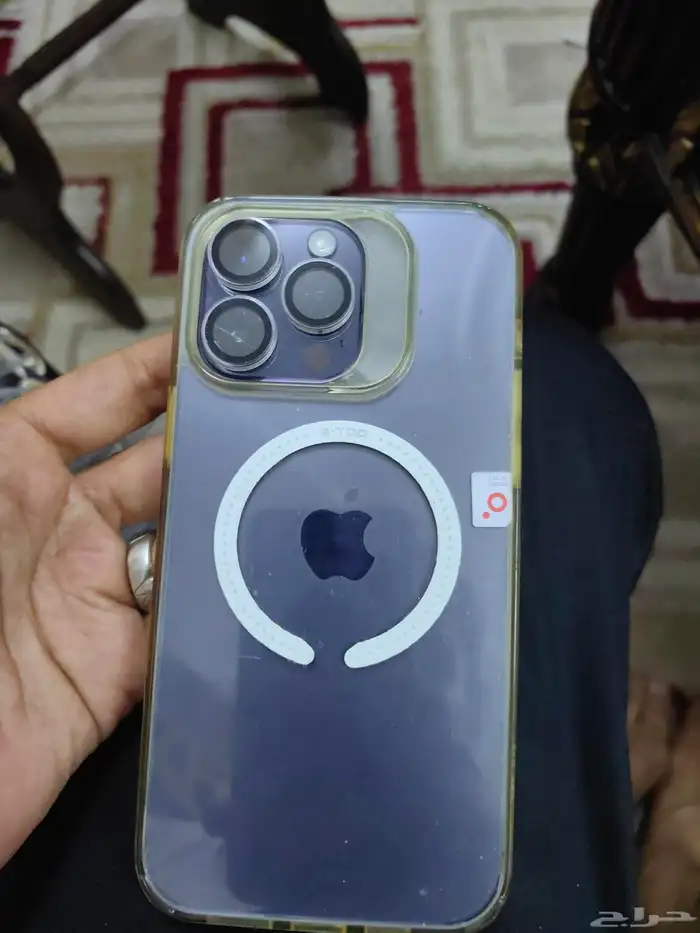 ايفون 14 برو ماكس بطارية 87 في كسر خفيف في الشاشة ولم يتم 0