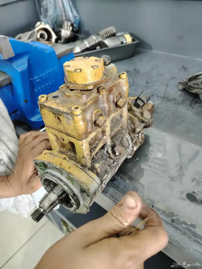 اصلاح جميع انواع الطرمبات والبخاخات معدات الثقيلة قطر بلر 9