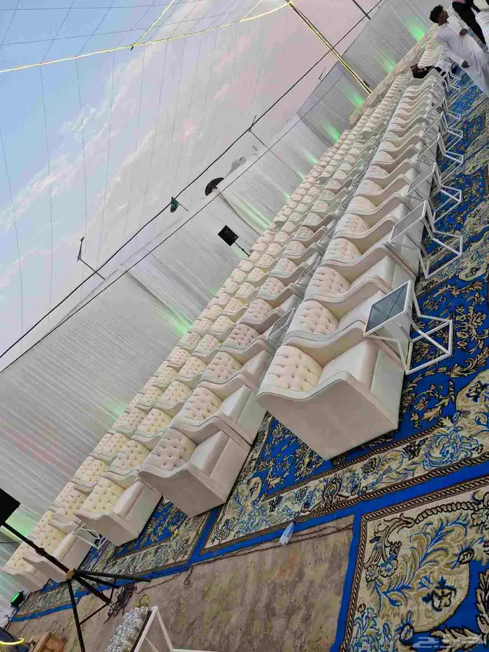 تاجير كنب تاجير زل ازرق تاجير جلسات خارجيه تاجير كراسي وطاول 4