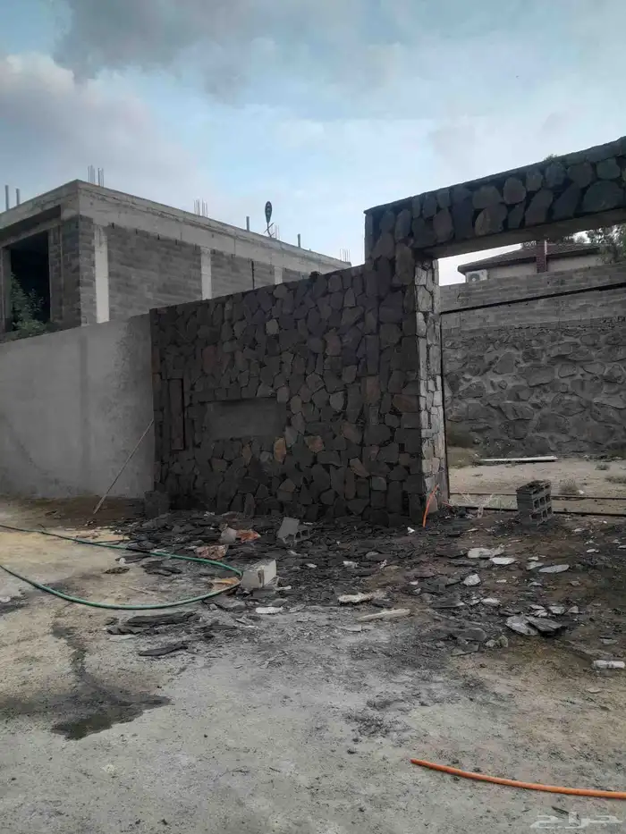 تلبيس الحجر ورص الحجر ربراب 5