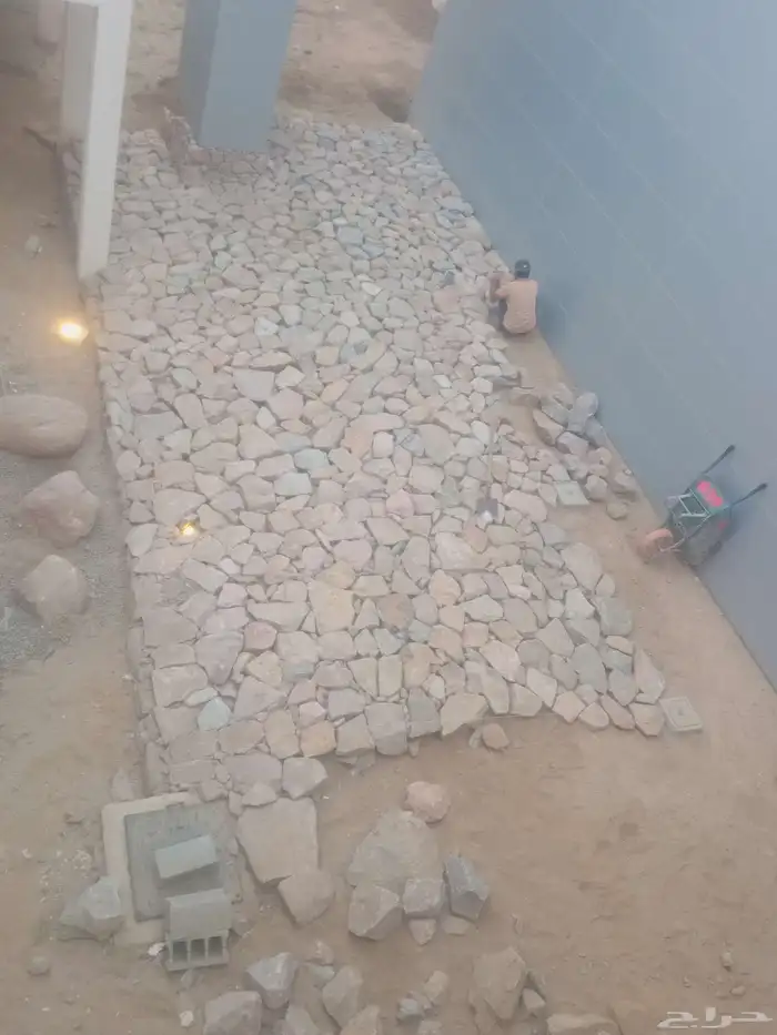 شغل ربراب تكحيل تلبيس جدران جميع انواع أشغال الحجر الطبيعي 1