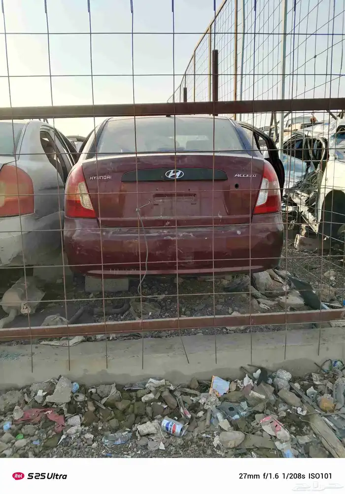 متخصصين اكسنت دبدوب 2010 متوفر جمع طع غيار تشليح الحائر 3